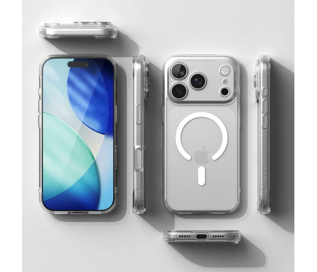 Ringke Fusion Magnetic Magsafe do Iphone 17 Pro Matte Clear - 1359772 - zdjęcie 4